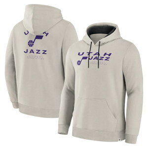 �t�@�i�e�B�N�X �����Y �g�b�v�X T�V���c �p�[�J�[ Men's Fanatics Off White Utah Jazz Crossover Collection Blocked Shot Premium Pullover Hoodie Jaz Beige �x�[�W��