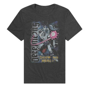 �A�j���L�����N�^�[ �����Y �g�b�v�X T�V���c �O���t�B�b�N Licensed Character Men's Transformershow No Mercy Graphic Tee Charcoal �`���R�[��