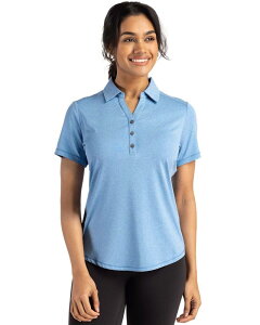 �J�b�^�[�A���h�o�b�N ���f�B�[�X �g�b�v�X T�V���c �|���V���c Cutter & Buck Forgeco Stretch Womenshort Sleeve Polo Dark Atlas Heather �w�U�[