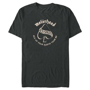 �A�j���L�����N�^�[ �����Y �g�b�v�X T�V���c �g�[�� �O���t�B�b�N Licensed Character Big & Tall Motorhead Ace Of Spades Graphic Tee Black �u���b�N