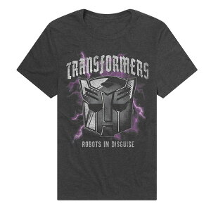 �A�j���L�����N�^�[ �����Y �g�b�v�X T�V���c �O���t�B�b�N Licensed Character Men's Transformers Decepticons Graphic Tee Charcoal �`���R�[��
