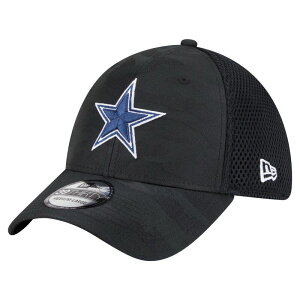 �j���[�G�� �����Y �A�N�Z�T���[ �X�q Men's New Era Black Dallas Cowboys Active Camo 39THIRTY Flex Hat Cow Black �u���b�N