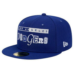 �j���[�G�� �����Y �A�N�Z�T���[ �X�q Men's New Era Royalos Angeles Dodgers Ransom 59FIFTY Fitted Hat Lad Blue �u���[