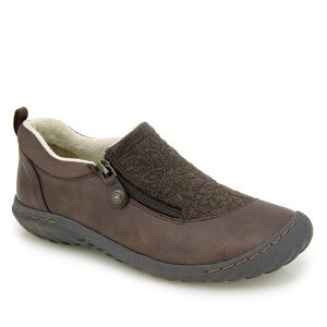 WCr[[ fB[X V[Y Xj[J[ [t@[ JBU Elodie Women'slip On Casualoafers Brown uE