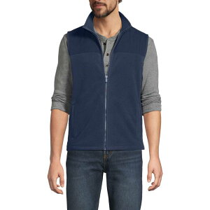 �����Y�G���h �����Y �A�E�^�[ �W���P�b�g�E�u���]�� �x�X�g �t���[�X Men's Lands' End AnyweatherainDefense T200 Fleece Vest Radiant Navy �l�C�r�[
