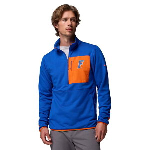 �R�����r�A �����Y �g�b�v�X T�V���c Men's Columbia Royal Florida Gators Hike Omni-Wick Half-Zipullover Fld Blue �u���[