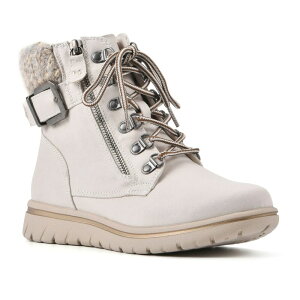 �N���t�o�C�z���C�g�}�E���e�� ���f�B�[�X �V���[�Y �u�[�c�E���C���u�[�c Cliffs by White Mountain Hearty Women's Combat Boots Winter White �z���C�g