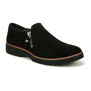 hN^[EV[ fB[X V[Y u[cECu[c Xj[J[ Dr. Scholl's Nice Day Women's Zip Sneakers Black ubN