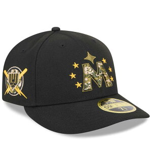 �j���[�G�� �����Y �A�N�Z�T���[ �X�q Men's New Era Black Minnesota Twins 2024 Armed Forces Day Low Profile 59FIFTY Fitted Hatwn Black �u���b�N