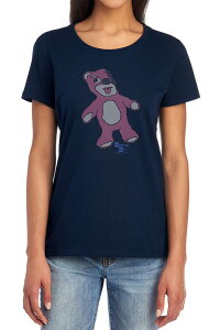 �A�j���L�����N�^�[ ���f�B�[�X �g�b�v�X T�V���c �O���t�B�b�N Licensed Character Juniors' Breaking Bad Graphic Tee with Pink Bear Designavy �l�C�r�[