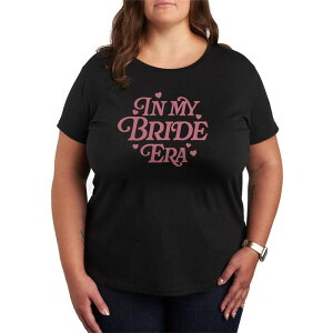�A�j���L�����N�^�[ ���f�B�[�X �g�b�v�X T�V���c �v���X�T�C�Y �O���t�B�b�N Licensed Character Plusize Women's In My Bridera Graphic Tee Black �u���b�N