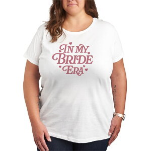 �A�j���L�����N�^�[ ���f�B�[�X �g�b�v�X T�V���c �v���X�T�C�Y �O���t�B�b�N Licensed Character Plusize Women's In My Bridera Graphic Tee White �z���C�g