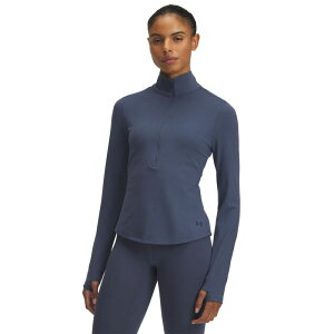 A_[A[}[ fB[X AE^[ WPbgEu] n[tWbv Women's Under Armour Motion Half Zip Jacket Downpour Gray O[