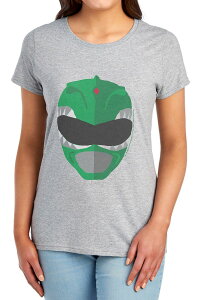 �A�j���L�����N�^�[ ���f�B�[�X �g�b�v�X T�V���c �O���t�B�b�N Licensed Character Juniors' Powerangers Tommy Oliver Graphic Tee Heather Grey �O���[