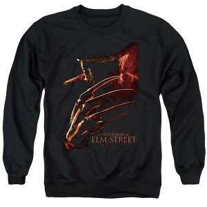 �A�j���L�����N�^�[ �����Y �g�b�v�X T�V���c �X�E�F�b�g �O���t�B�b�N Licensed Character Men's Nightmare On Elm Street Graphic Sweatshirt Black �u���b�N