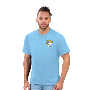 �}���K���[�^�r�� �����Y �g�b�v�X T�V���c Men's Margaritaville Light Blue Los Angeles Rams Flip Flop T-Shirt Lar Light �u���[