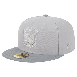 �j���[�G�� �����Y �A�N�Z�T���[ �X�q Men's New Era Gray/Graphite Cleveland Browns Iron Cloud 59FIFTY Fitted Hat Brn Grey �O���[