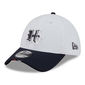 �j���[�G�� �����Y �A�N�Z�T���[ �X�q Men's New Era White/Navy Houston Texans 2025 NFL Training Camp 39THIRTY Flex Hatxs White �z���C�g