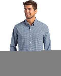 �J�b�^�[�A���h�o�b�N �����Y �g�b�v�X T�V���c �M���K���`�F�b�N �g�[�� �M���K�� Cutter & Buck Skylinepiconfidence Recycled Ginghamens Big & Tallong Sleeve Dresshirt Pale Blue Navy Blue �l�C�r�[