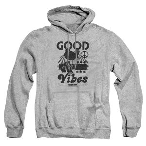 �A�j���L�����N�^�[ �����Y �g�b�v�X T�V���c �g�[�� �p�[�J�[ �O���t�B�b�N Licensed Character Big & Tall Woodstock Good Vibes Graphic Pullover Hoodie Heather Gray �O���[