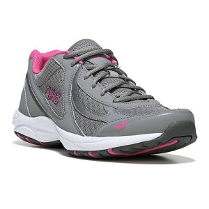 ���C�J ���f�B�[�X �V���[�Y �X�j�[�J�[ Ryka Dash 3 Women's Walking Shoes Gray Pink �O���[