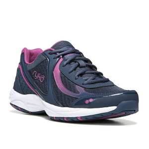 ���C�J ���f�B�[�X �V���[�Y �X�j�[�J�[ Ryka Dash 3 Women's Walking Shoes Navy Pink �l�C�r�[