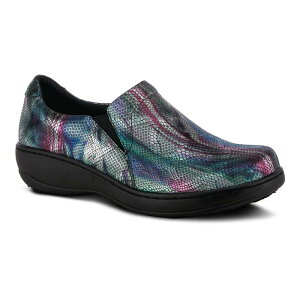 XvOXebv fB[X V[Y T_ Spring Steprofessional Winfrey-Aura Women's Clogs Blue Multi u[