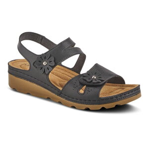 yz tNTX fB[X T_ V[Y Flexus by Spring Step Poncia Women's Slingback Sandals Black