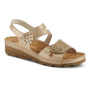 yz tNTX fB[X T_ V[Y Flexus by Spring Step Poncia Women's Slingback Sandals Gold