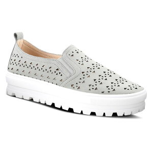 �p�g���V�A ���f�B�[�X �V���[�Y �X�j�[�J�[ Patriziangelita Women'slip-on Shoes Gray �O���[