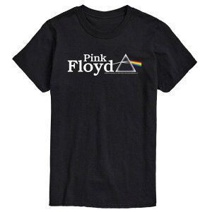 �A�j���L�����N�^�[ �����Y �g�b�v�X T�V���c �g�[�� �O���t�B�b�N Licensed Character Big & Tall Pink Floyd The Dark Side of the Moon Graphic Tee Black �u���b�N