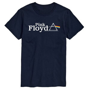 �A�j���L�����N�^�[ �����Y �g�b�v�X T�V���c �g�[�� �O���t�B�b�N Licensed Character Big & Tall Pink Floyd The Dark Side of the Moon Graphic Tee Navy �l�C�r�[