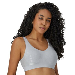 �o�� ���f�B�[�X �A���_�[�E�F�A �u���W���[ Bali Comfort Revolution Shaping Wireless Bra DF3488 Lt Gray Dot Pattern �O���[