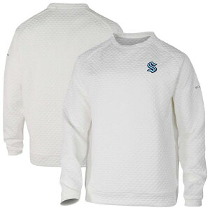 �R�����r�A �����Y �g�b�v�X T�V���c �X�E�F�b�g Men's Columbia White Seattle Kraken The Finder Sweatshirt Krk White �z���C�g