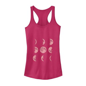 �A���u�����f�b�h ���f�B�[�X �g�b�v�X T�V���c �O���t�B�b�N Unbranded Juniors' Moon Phase 4 Galactic Graphic Tank Top Raspberry