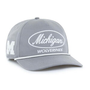 �t�H�[�e�B�Z�u���u�����h �����Y �A�N�Z�T���[ �X�q 47 Brand Men's '47 Gray Michigan Wolverines Contemporary Basics Foundational Rope Hitch Adjustable Hat Mic Grey �O���[