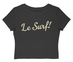�A���u�����f�b�h ���f�B�[�X �g�b�v�X T�V���c �O���t�B�b�N Unbranded Juniors' Grayson Threads The Labele Surf Graphic Baby Tee Caviar