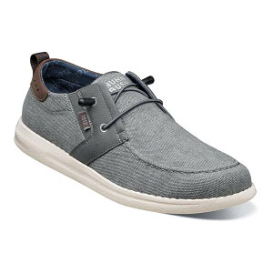 yz mubV Y fbLV[Y V[Y Nunn BushR Brewski Men's Moc Toe Slip-On Shoes Gray