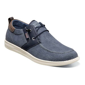 yz mubV Y fbLV[Y V[Y Nunn BushR Brewski Men's Moc Toe Slip-On Shoes Navy