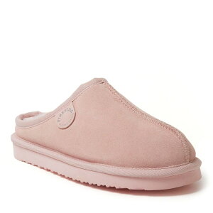 yz fBAtH[Y fB[X T_ V[Y Women's Fireside By Dearfoams Greta Wool-Lined Clog Slippers Pink