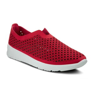yz tNTX fB[X T_ V[Y Flexus by Spring Step Centrics Women's Slip-On Shoes Red