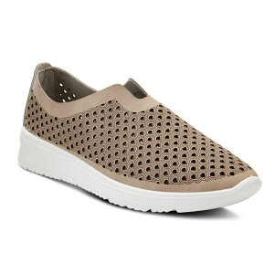 yz tNTX fB[X T_ V[Y Flexus by Spring Step Centrics Women's Slip-On Shoes Taupe