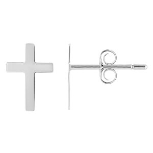 �A���u�����f�b�h ���f�B�[�X �A�N�Z�T���[ �s�A�X�E�C�������O Unbranded Crosstud Earrings 14k White Gold �z���C�g