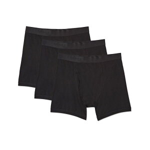 �����C �����Y �A���_�[�E�F�A �{�N�T�[�p���c MeMoi Men's 3 Pair Pack Classic Fit Boxer Briefs Black �u���b�N