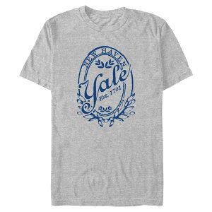 �A�j���L�����N�^�[ �����Y �g�b�v�X T�V���c �g�[�� �O���t�B�b�N Licensed Character Big & Tall Yale New Haven Est. 1701 Graphic Tee Athletic Heather �w�U�[