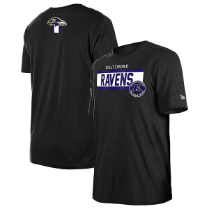 �j���[�G�� �����Y �g�b�v�X T�V���c �_�E�� Men's New Era Black Baltimore Ravens 3rdown Domestic T-Shirt Rav Black �u���b�N