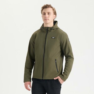 �n�[���[ �����Y �A�E�^�[ �W���P�b�g�E�u���]�� �t�[�f�b�h�W���P�b�g Men's Hurley Hansener Softshell Hooded Jacket Olive �I���[�u