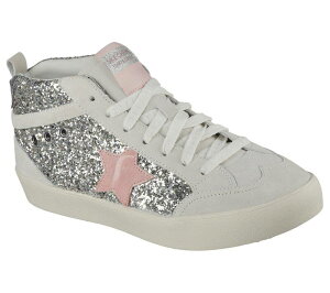 �X�P�b�`���[�Y ���f�B�[�X �V���[�Y �X�j�[�J�[ Skecherstrand Star Golden Glam Women'sneakers Light Gray Pink �O���[