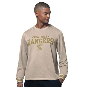 �X�^�[�^�[ �����Y �g�b�v�X T�V���c Men'starter Tanew York Rangers Field Long Sleeve T-Shirt Ran Multi �}���`�J���[