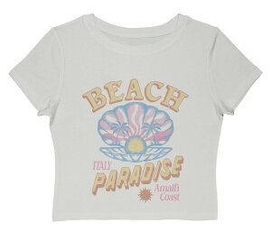 �A���u�����f�b�h ���f�B�[�X �g�b�v�X T�V���c �O���t�B�b�N Unbranded Juniors' Grayson Threads The Label Beach Paradise Amalfi Coast Italy Graphic Baby Tee Cloudancer